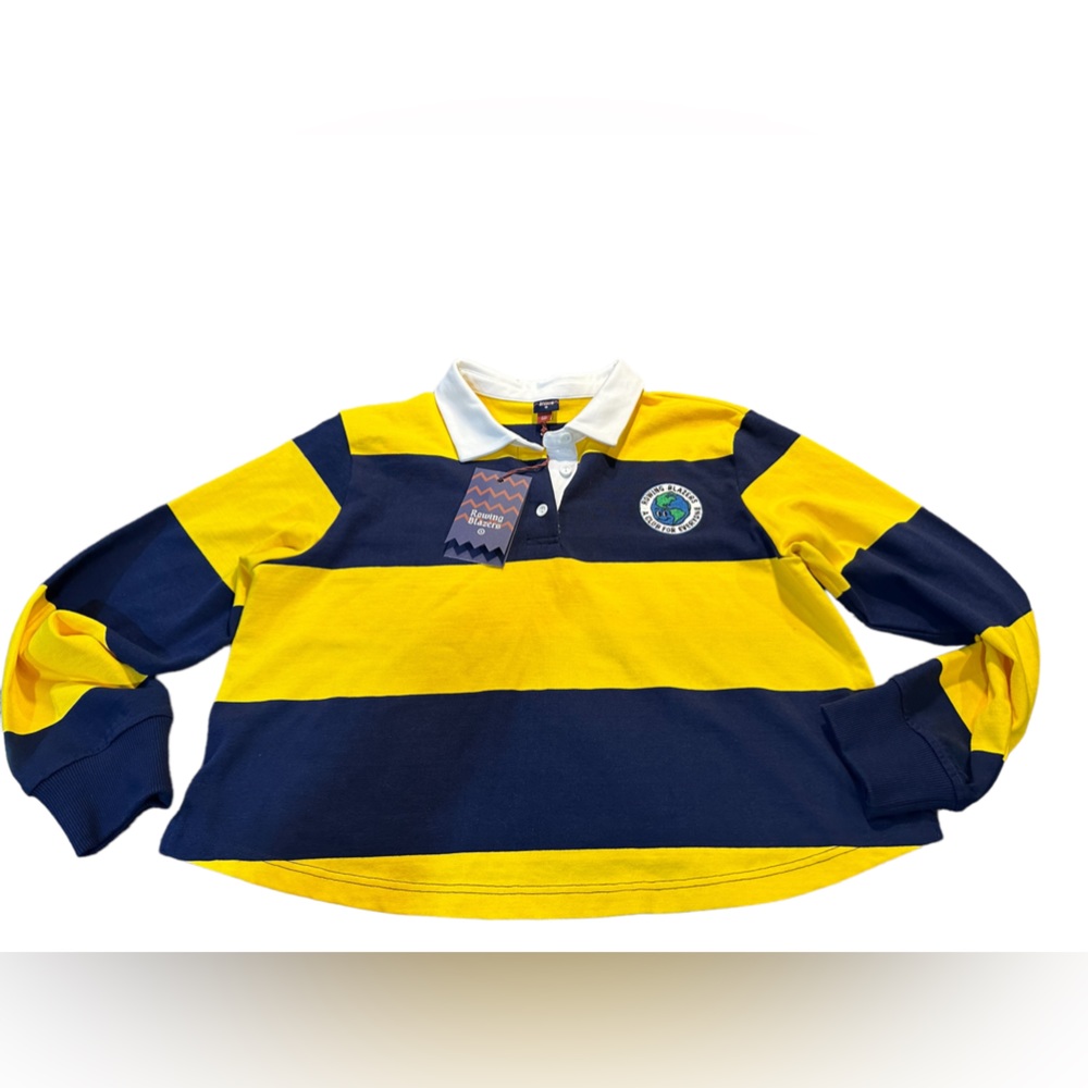 Rowing Blazers Target rugby type/style long sleeved shirt‎ vibrant colors! - Picture 7 of 12